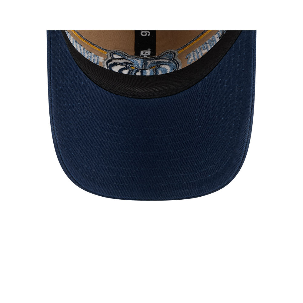 Memphis Grizzlies Hat - Camel NBA 2024 Draft 9Twenty Strapback Cap - New Era